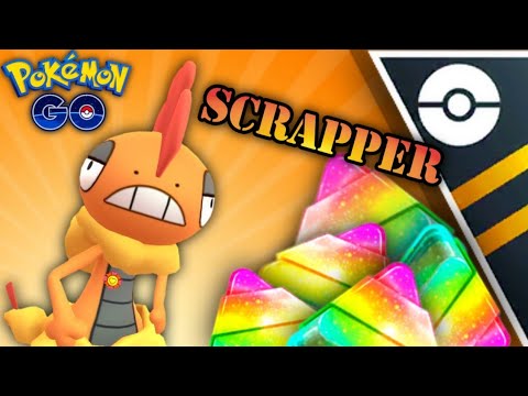 XL Scrafty scrapping Open Ultra GO Battle League in Pokemon GO // Stone Edge Nidoqueen get 1 shot