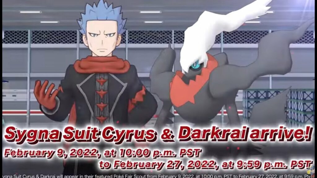 Pokemon Masters EX: SS Cyrus & Darkrai Showcase (Galactic Awakening Battle Challenge)