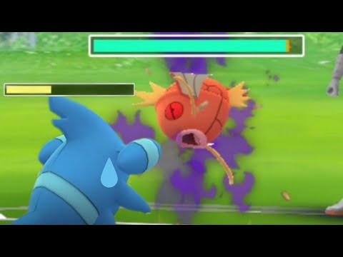 Can 13 CP Gible Defeat 912 CP Magikarp? (Pokemon Go)