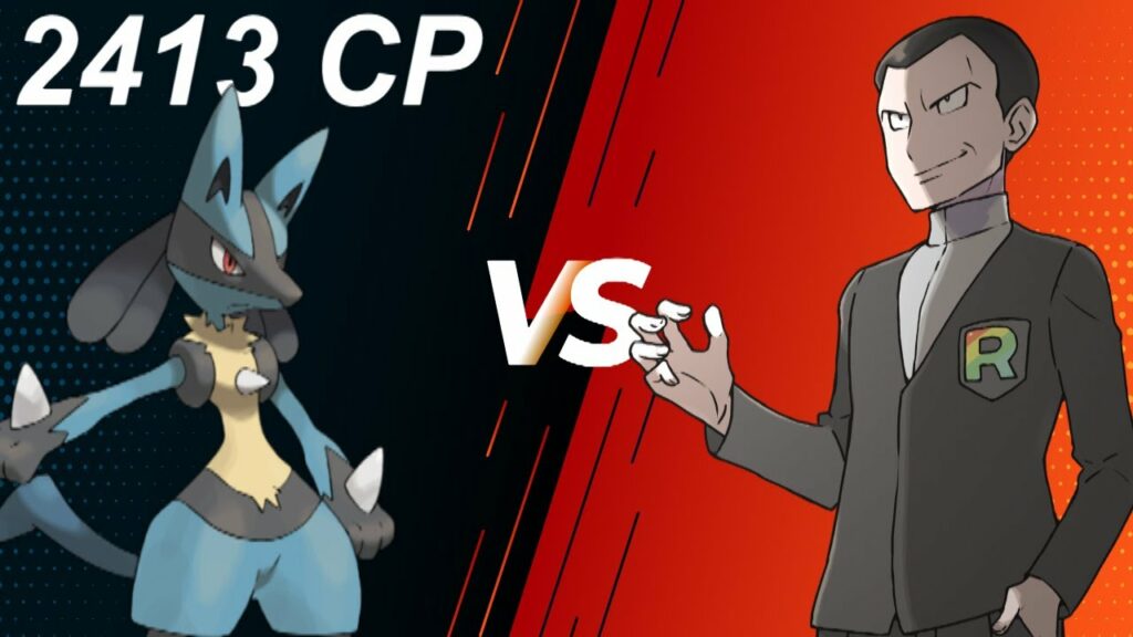 Ultra League Lucario VS Team Rocket Boss GIOVANNI in Pokemon Go (#shorts)