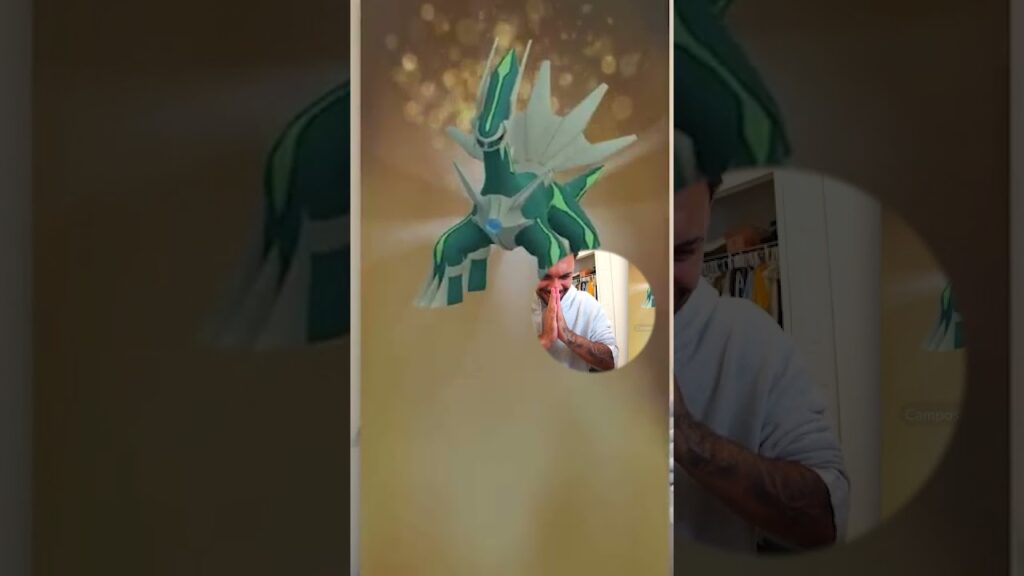 DIALGA SHINY LUCKY FOI UMA DOIDERA & TROCA SORTUDA - POKEMON GO | Cris | #short