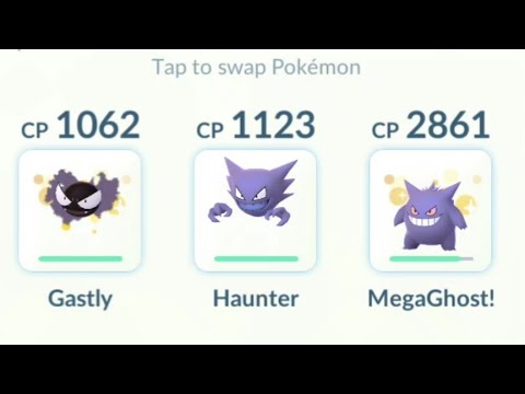 Pokemon Go but I can only use Gastly Evolution Line!