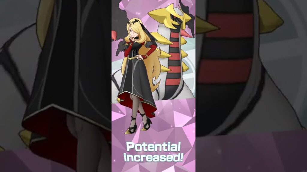 Cynthia & Giratina EX Costume | Pokemon Masters EX