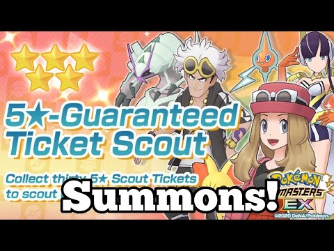 SURPRISE! 5 Star Guaranteed Ticket Scout | Pokemon Masters EX