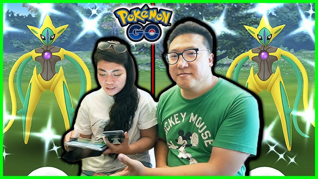 Back to Back Shiny Deoxys! I Seriously Couldn't Believe My Luck! - Pokemon GO