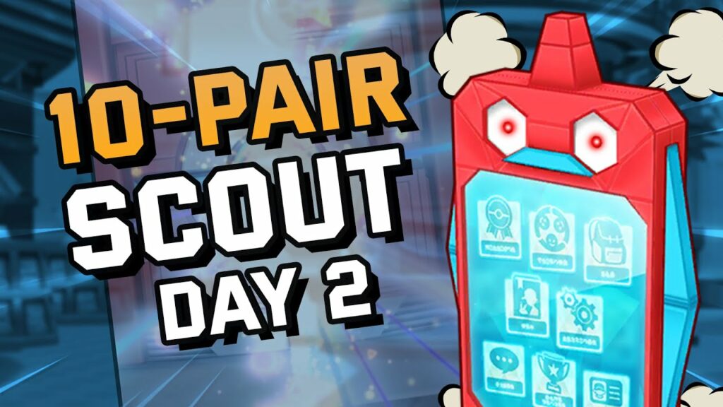 10-Pair Scout Day 2! Pokemon Masters EX