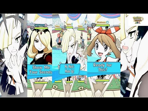 [Pokemon Masters EX] - Gladion and Silvally Showcase Under Rain and Ghost Zone | Alola CS MM Week 78