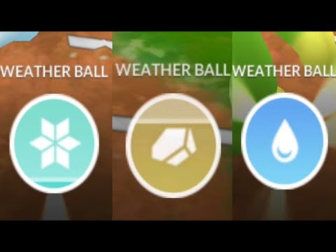 POKEMON GO BUT I CAN ONLY USE WEATHER BALL IN GO BATTLE LEAGUE...