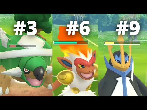 Pokemon Go but I can only use Sinnoh Starters!