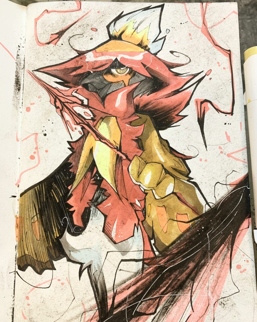 I don’t like it Huisian form that much but very pleased about how it turned out! Might the tackle the other two final evo starters! [OC]
