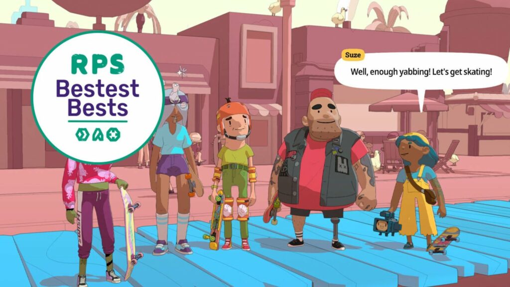 Rock, Paper, Shotgun: "OlliOlli World is so good it will give you blisters. I know because I got one."