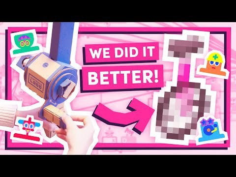 This video from Playfool, combining Labo and Game Builder Garage, deserves way more views