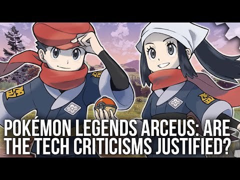 Pokemon Legends Arceus on Switch - Digital Foundry Analysis