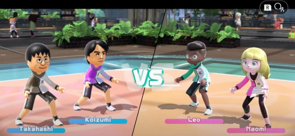 For those concerned, yes you'll be able to play as Mii's in Switch Sports