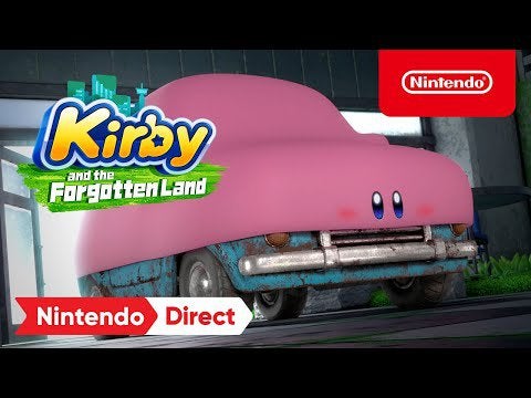 Kirby and the Forgotten Land – Mouthful Mode Reveal – Nintendo Switch