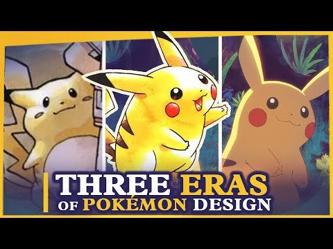 I'm a Professional Concept Artist and I did a breakdown of how Pokémon's art style has changed over the years.