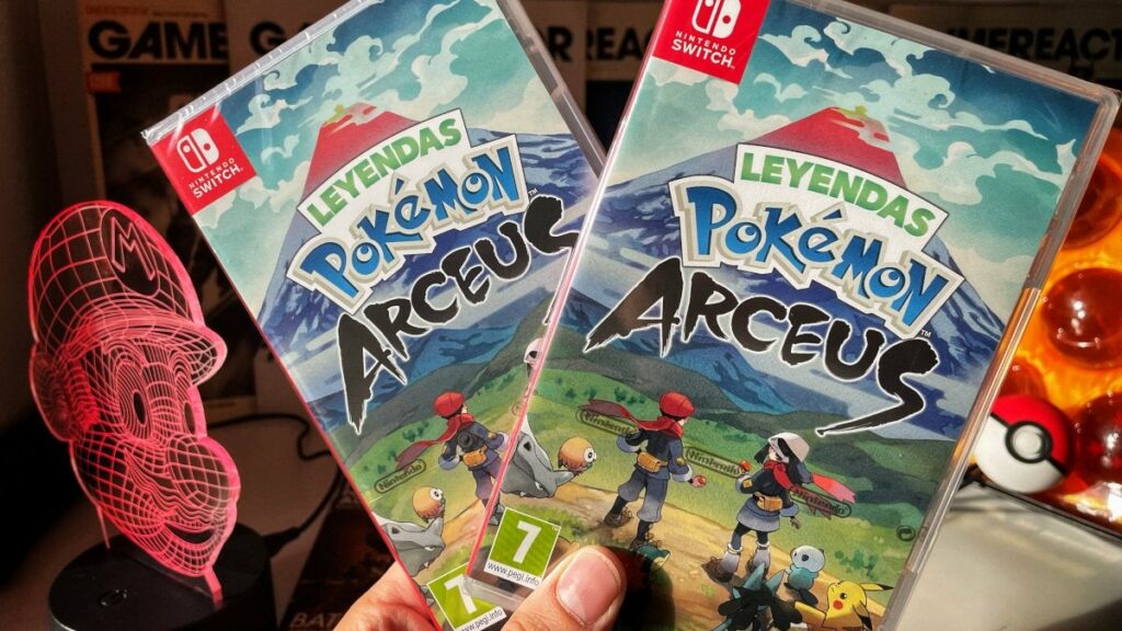 Ventas España: Pokémon legend arceus sells 140k first week in Spain, Highest first week ever for switch game