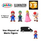 (RUMOR) Amazon lists Illumination's Mario Movie merch with Mario, Luigi, Peach and Toad figs aswell as a van playset (most likely the bros' plumbing service van)
