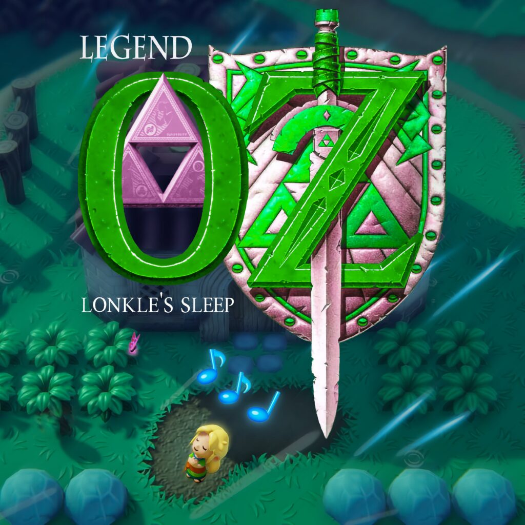 I made a graphic for an alternate version of Link’s Awakening – Lonkle’s Sleep.