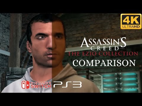 Assassin's Creed 2 The Ezio Collection Switch Vs PS3 original Graphics Comparison