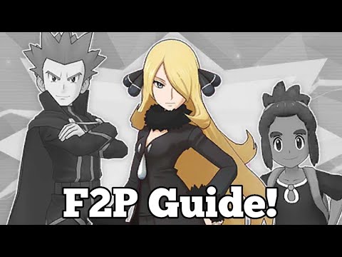 F2P Guide! Cynthia Extreme Battle (Pasio Friendaversary Psychic Buddies Unite) | Pokemon Masters EX
