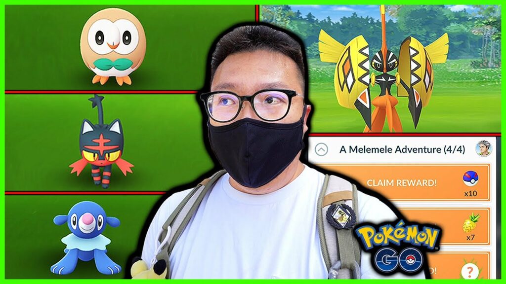 Welcome to Alola & Melemele Special Research in Pokemon GO