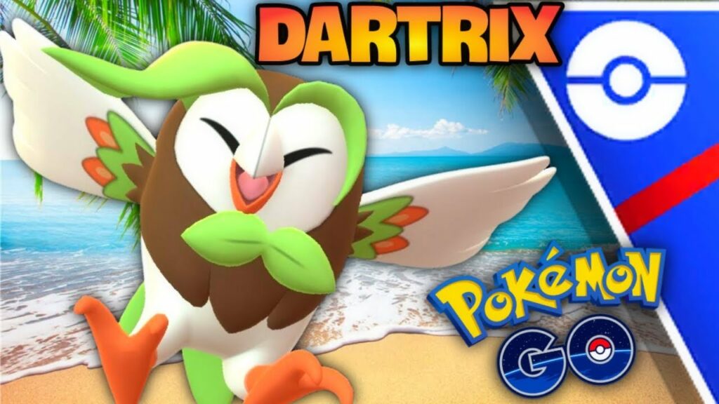 *NEW* Dartrix in GO Battle League Pokemon GO // Gen 7 grass starter