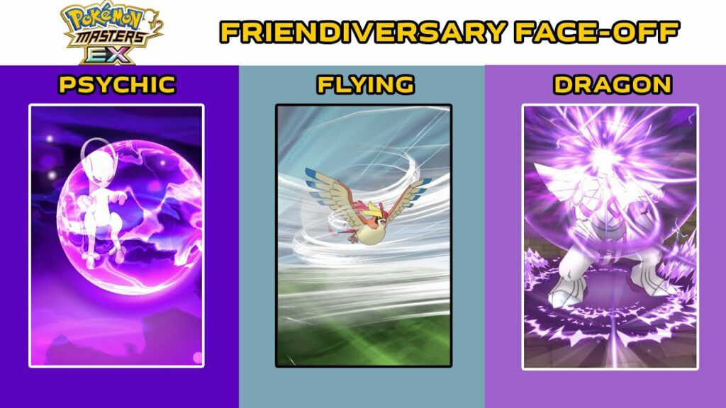 Pokemon Masters EX - Friendiversary Extreme Battles Part 2 (Psychic/Flying/Dragon Buddies)