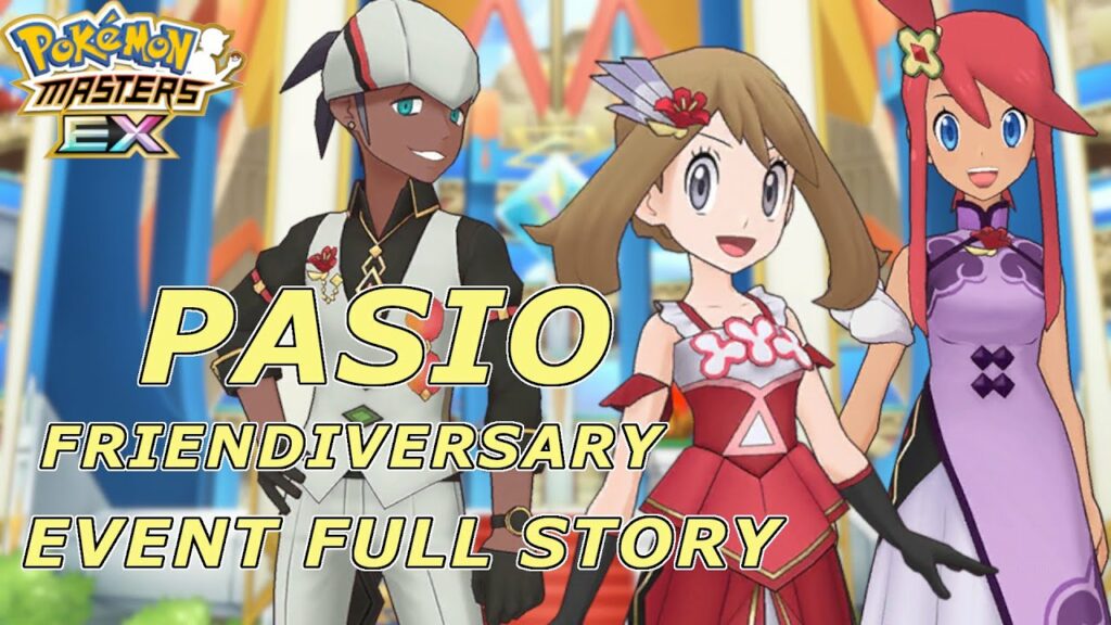 Pokemon Masters EX - Pasio Friendiversary 2.5 Anniversary FULL Event Story