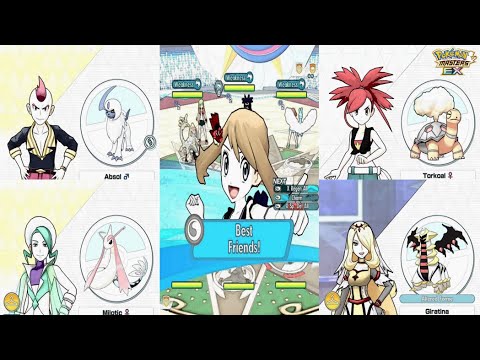 [Pokemon Masters EX] - 10K Pts Off Type Techs and Supports Run | Unova CS Master Mode Week 80 !!