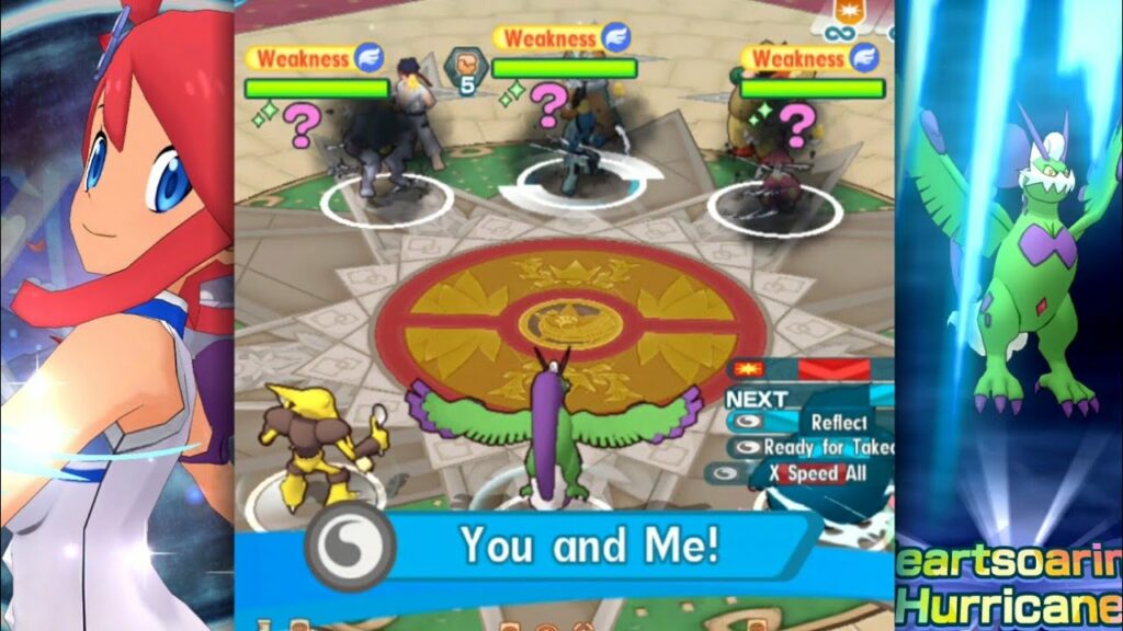 Tornadus 3950 Points VS Marshal - Pokemon Masters EX 2.18.0