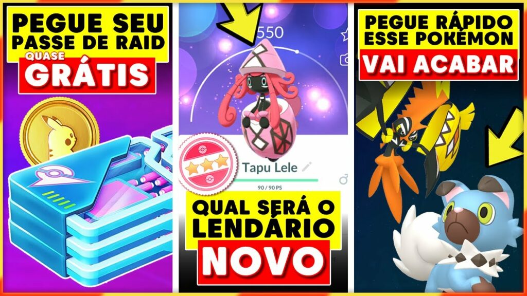 EVENTO ROCKRUFF SHINY POKEMON GO - NOVO LENDARIO POKEMON GO Como PEGAR TAPU KOKO com passe GRATIS