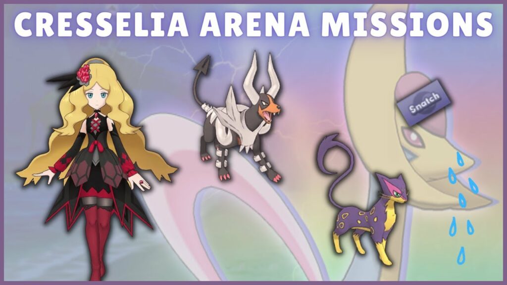 All Cresselia Missions w/ 4 Pairs Only (Legendary Arena) | Pokemon Masters EX