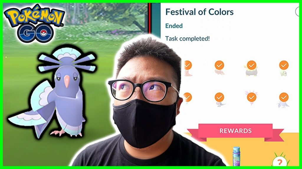 Festival of Colors Collection Challenge with 4 Brand New Regional Pokemon in Pokemon GO