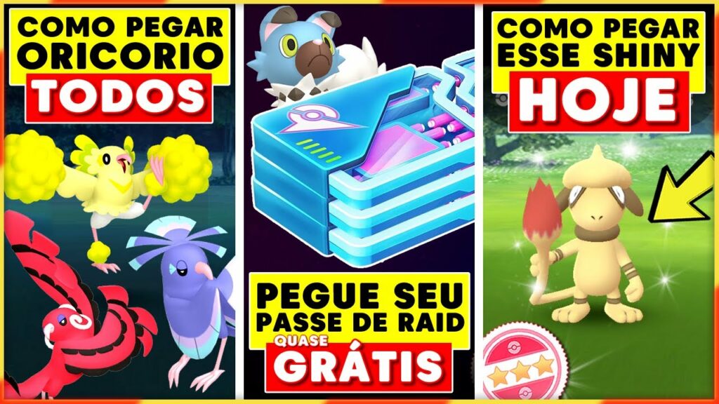 ROCKRUFF SHINY CONTINUA NO POKEMON GO - Como PEGAR NOVO POKEMON RARO no Pokemon Go