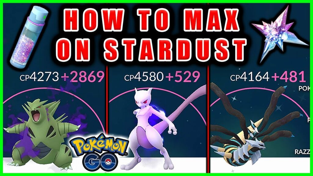 BEST Ways to Get STARDUST in Pokemon GO