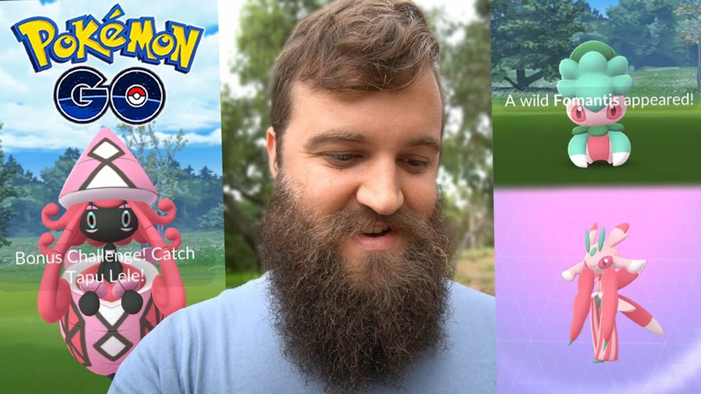 Tapu Lele & Fomantis FUN! (Lush Jungle + An Alaka Adventure Research) - Pokemon GO