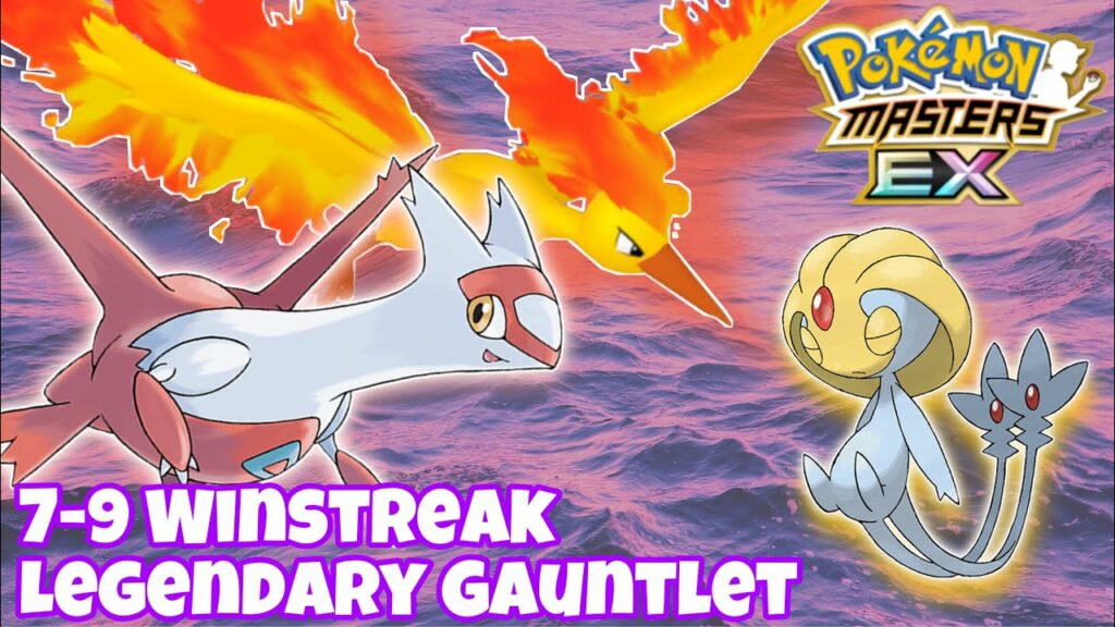 7-9 Winstreak | Legendary Gauntlet Moltres Latias and Uxie | Pokemon Masters EX