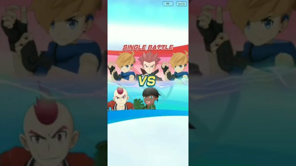 Pokemon masters EX: Shining Heart of Dragon: Absol help flygon on Full-Force battle round 2 (2vs9)