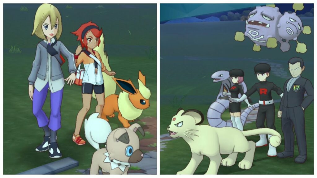 Pokemon Masters EX: Paulo & Tina Encounter Team Rocket Boss Giovanni