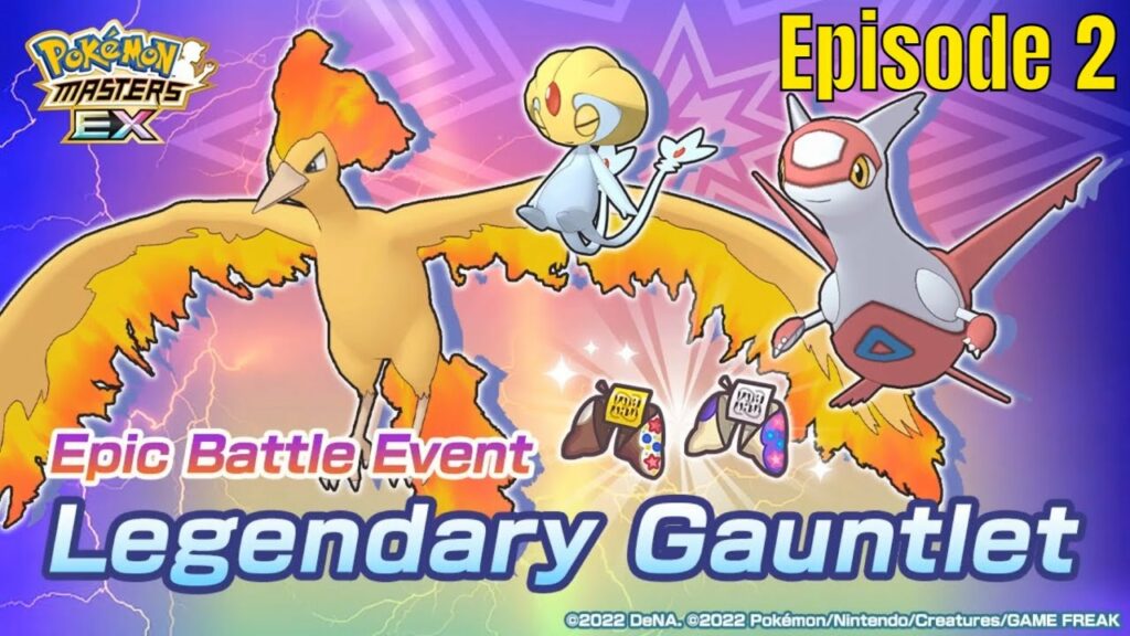 Legendary Gauntlet II | Latias | Moltres | Uxie | Episode 2 | Pokemon Masters EX
