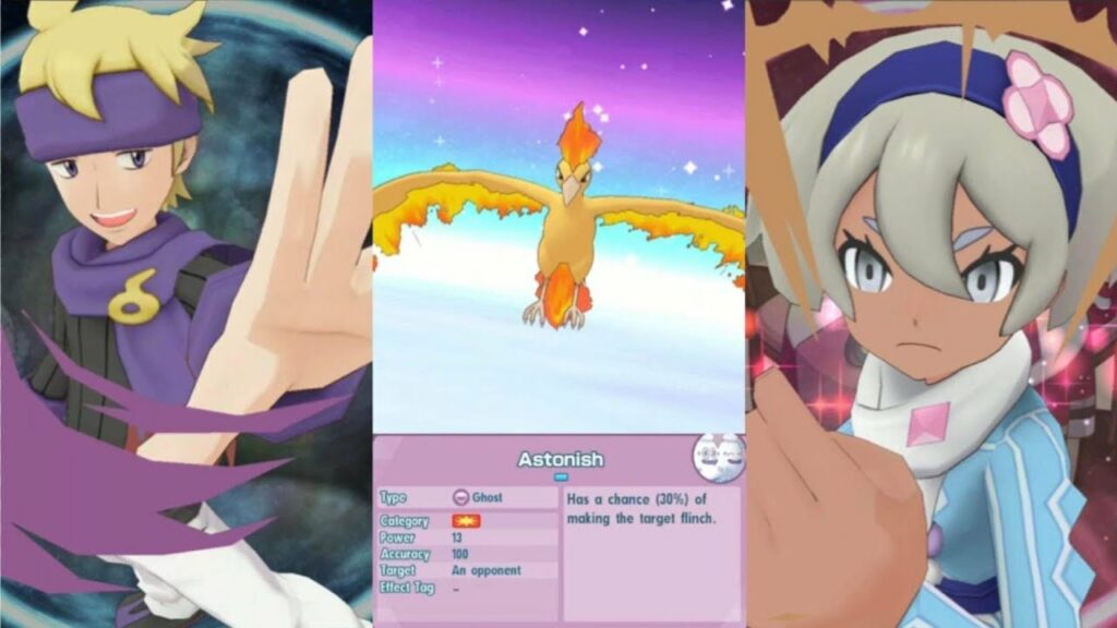 3 Astonish users take Moltres by surprise (Legendary Gauntlet 2) [Pokemon Masters EX]