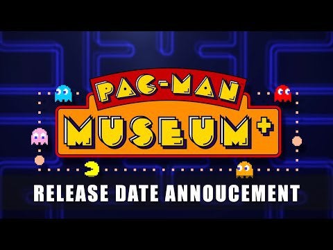 PAC-MAN MUSEUM + - Release Date Announcement Trailer