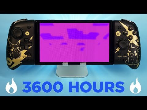 YouTuber's OLED Switch gets burn-in after 3600 hours