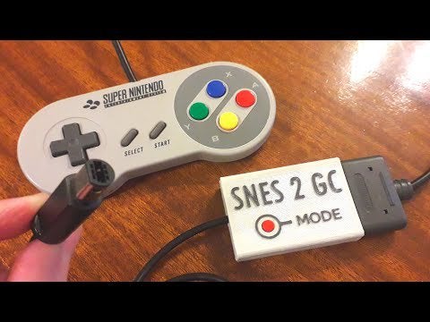 Use a SNES controller on the Gamecube or Wii !! I just got one and made a video.....