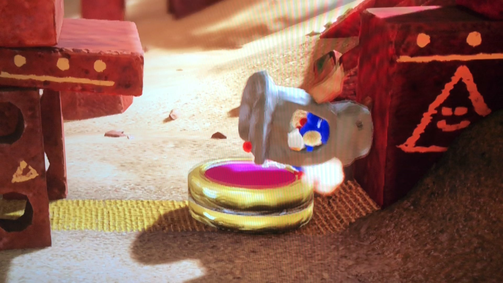 Got stuck in Yoshi’s Crafted World… whoops.