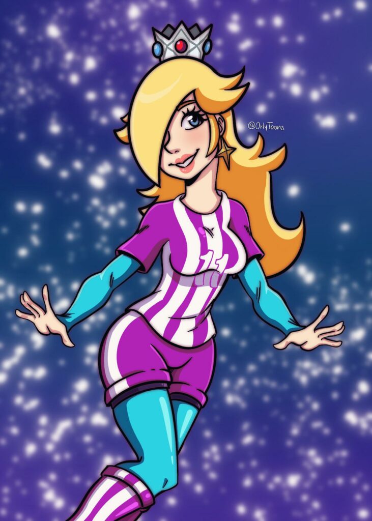 Just a Rosalina fanart from Mario Strikers that I made recently