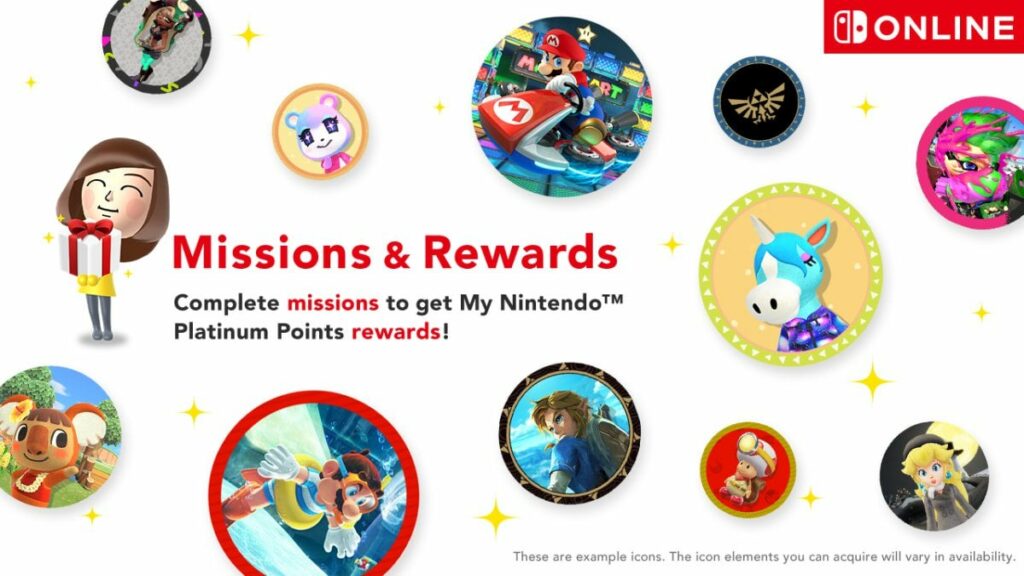 Missions and Rewards added to Nintendo Switch Online