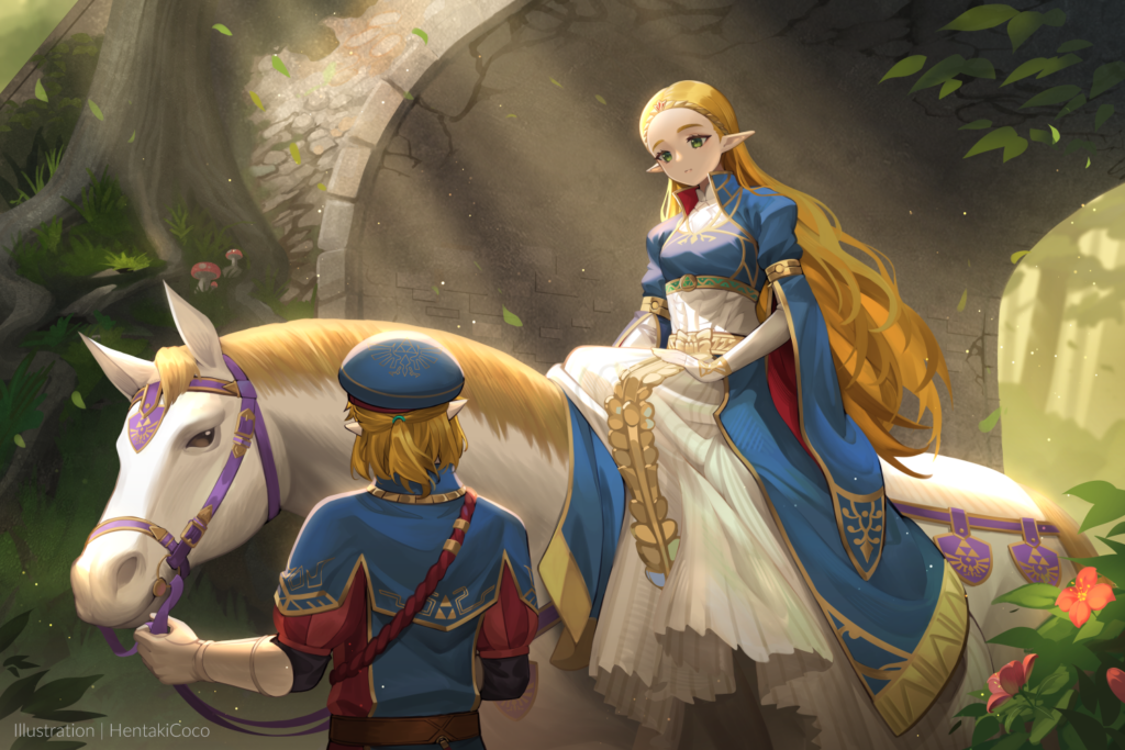 [OC] Botw: The Royal Escort