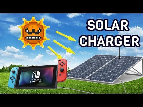 Charging your Switch with Solar Energy!
